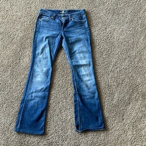 7 for All Mankind Medium Wash Flynt Bootcut Jeans 26